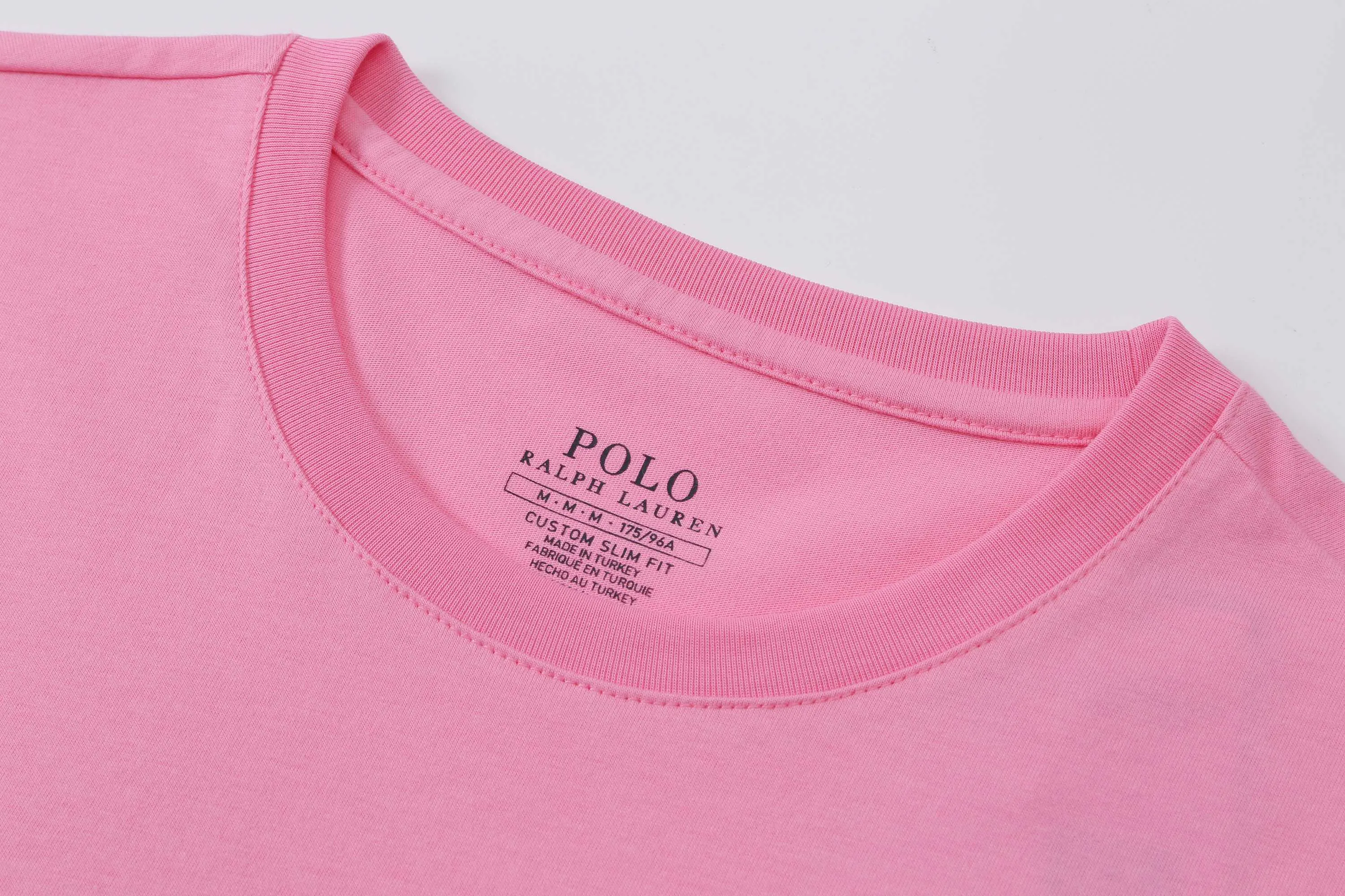 P150 Item No.: 2206 Paul polo large round neck short sleeves (pure cotton) Size: S-XXL
